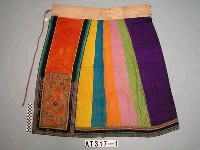 藏品(女子綢布百褶裙)的圖片